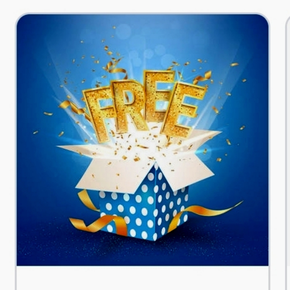 Free gift with purchase over $10